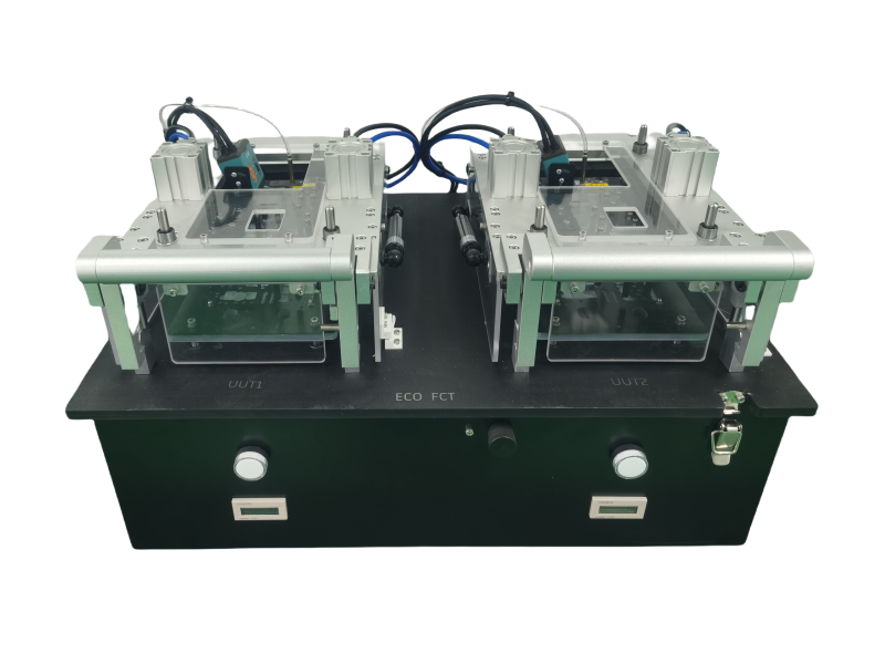 双气动双穴重载连接器夹具